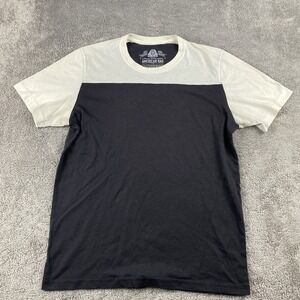 American Rag Short Sleeve T-Shirt Mens Small  White Black